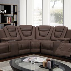 🚨SHOP NOW🚨RECLINER SECTIONAL🚨