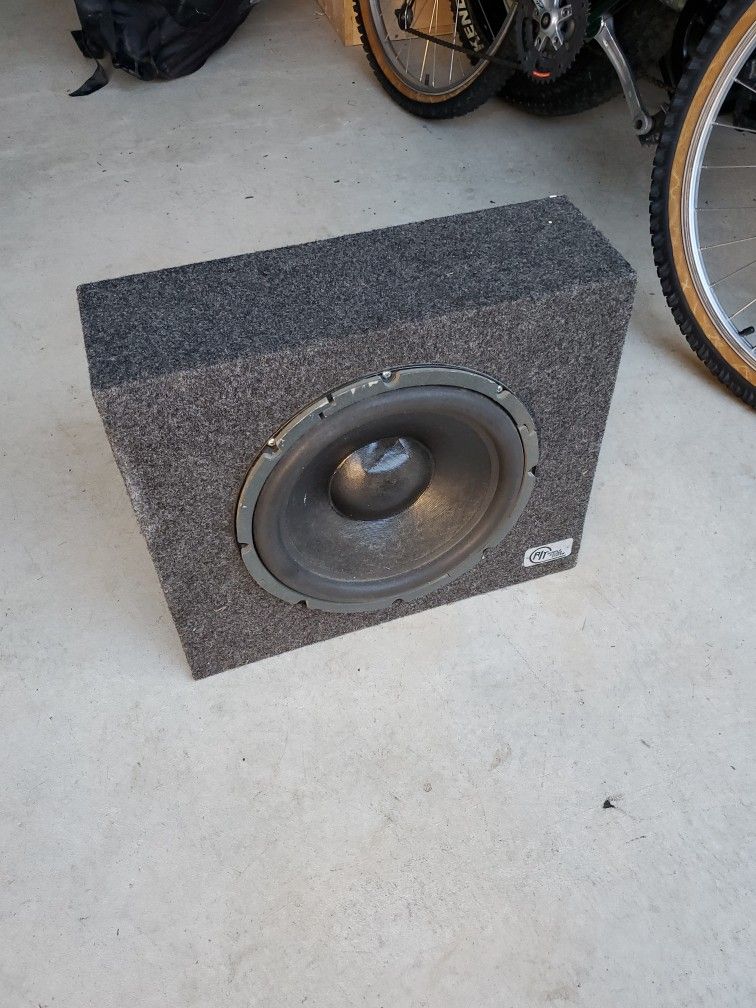 Adire Audio Shiva 12" Sub In Mini Truck Box