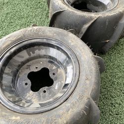 Quad Sand Paddle Tires