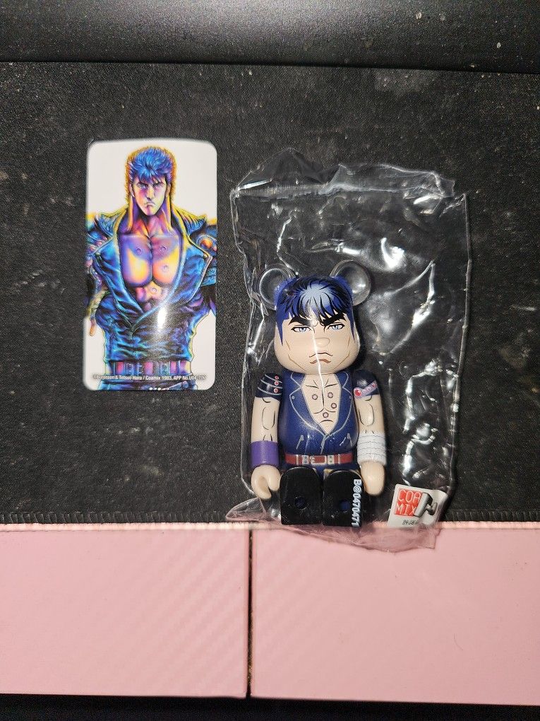 ARTIST Fist of the North Star Kenshiro Be@rbrick, series 47 with card