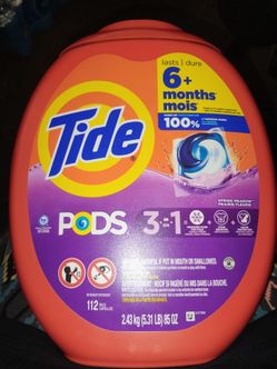 Tide Pods 3 in 1 - 112pack