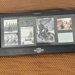 Harley Davidson Shadow Box Picture Frame
