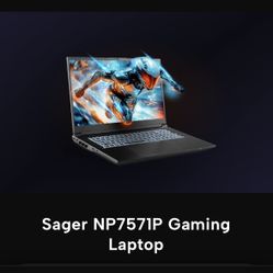 Sager NP7571P Gaming Laptop