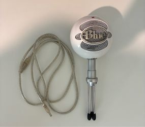 Blue Snowball USB Microphone White
