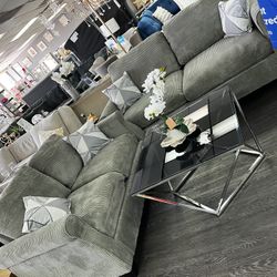 Gray Sofa Set