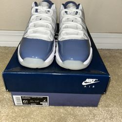 Diffused Blue Jordan 11s Size 6.5y