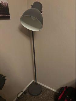 Industrial floor lamp