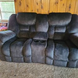 Reclining Sofa And Love Seat