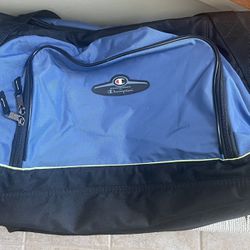 Blue Champion Duffle Bag 