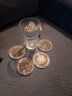 Porta Vasos Con Calendario Azteca