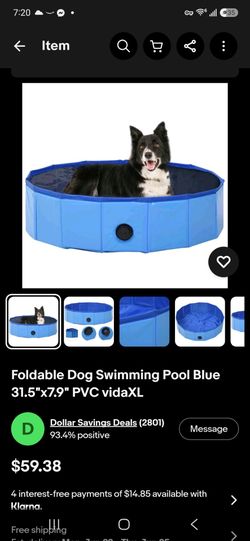 Heavy Duty Foldable Dog Pool