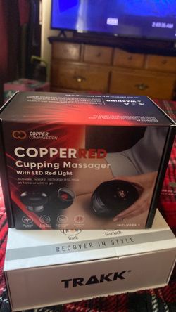 Copper red cupping massager