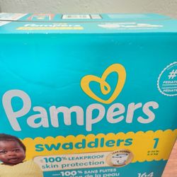 Pampers Swaddlers Size 1 164 Count