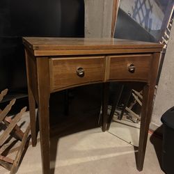 Antique sewing table