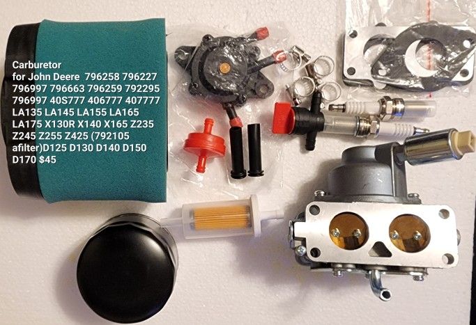 John Deere Carburetor Replacement