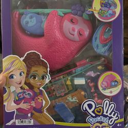 Polly Pocket Sloth Family 2-in-1 Purse Playset