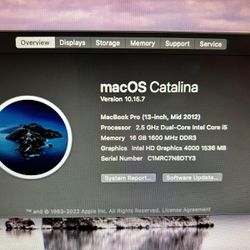 MacBook 2012