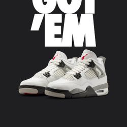 Air Jordan's 4