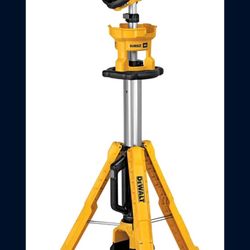 2X DEWALT 20V MAX LED Work Light, 3000 Lumens of Brightness with 3 Modes, Tripod Base, Bare Tool Only (DCL079B)
