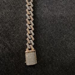 80 Grams 14k 8.25 Ct Vs1 Diamond Bracelet 