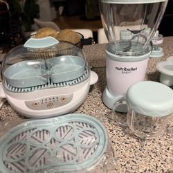 Baby Nutribullet and Baby Food Steamer Bundle