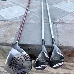 Ping driver / x hot 3 & 4 utility stiff new grips
