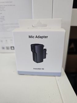 Insta360 X3 mic adaptor
