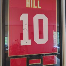 Tyreek Hill Signed Kansas City Chiefs Jersey