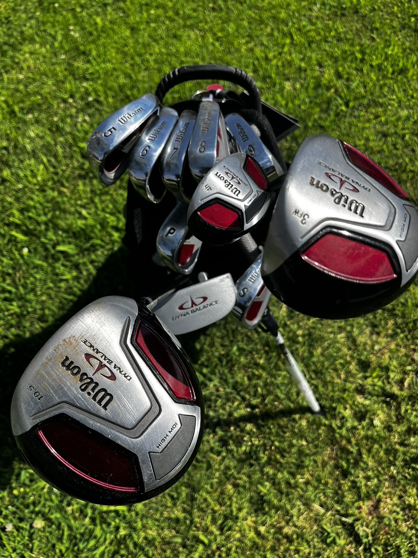 Men's RH Wilson Dyna Balance Golf Club Set