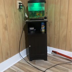 Fish Tank/ Side Table 