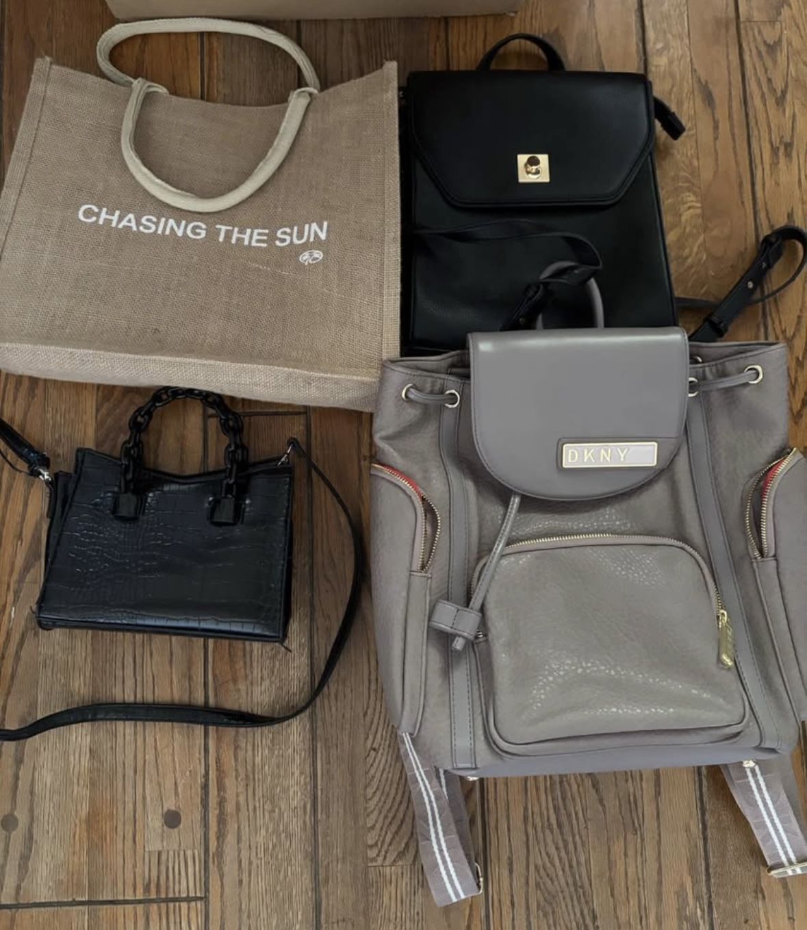 Backpack And Purse