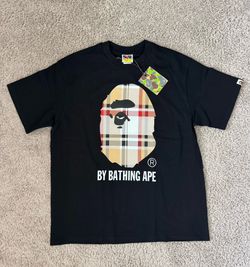 Small bape Burberry shirt