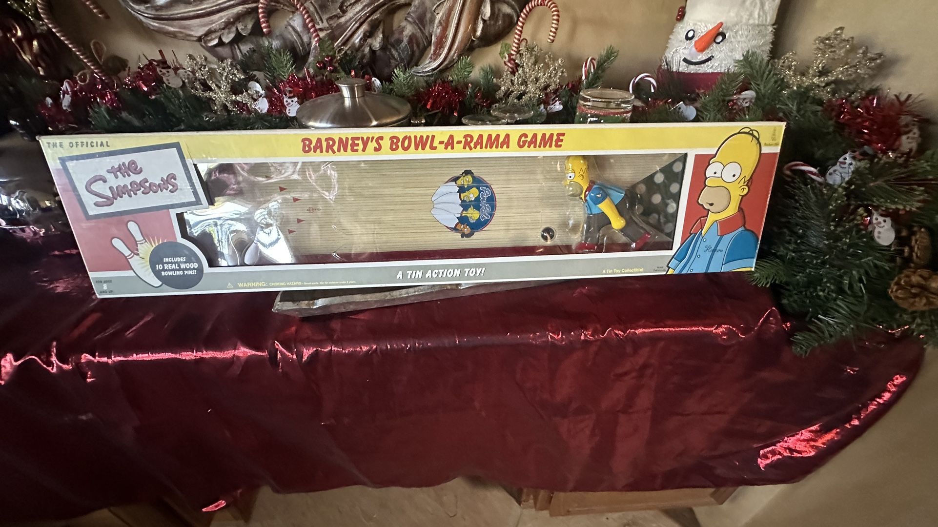 Barney’s Bowl-A-Rama Tin Game