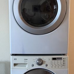LG Stackable Washer And Dryer 