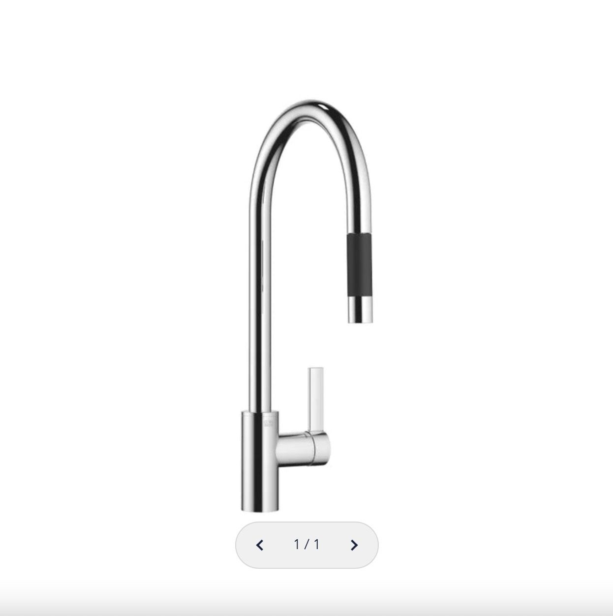 Dornbracht TARA ULTRA Single-lever mixer Pull-Down with spray function