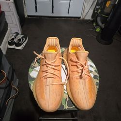 Adidas Yeezy Boost 350 V2 Mono Clay (GW2870) Men's Size 8.5 Or Women's Size 10 Brand New 