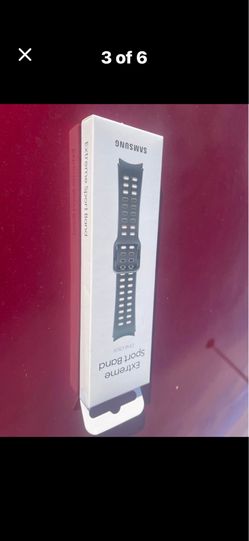 Brand New SAMSUNG Galaxy $6 Off Watch 6, 5, 4 Series Extreme Sport Band, Smartwatch Replacement Strap with
