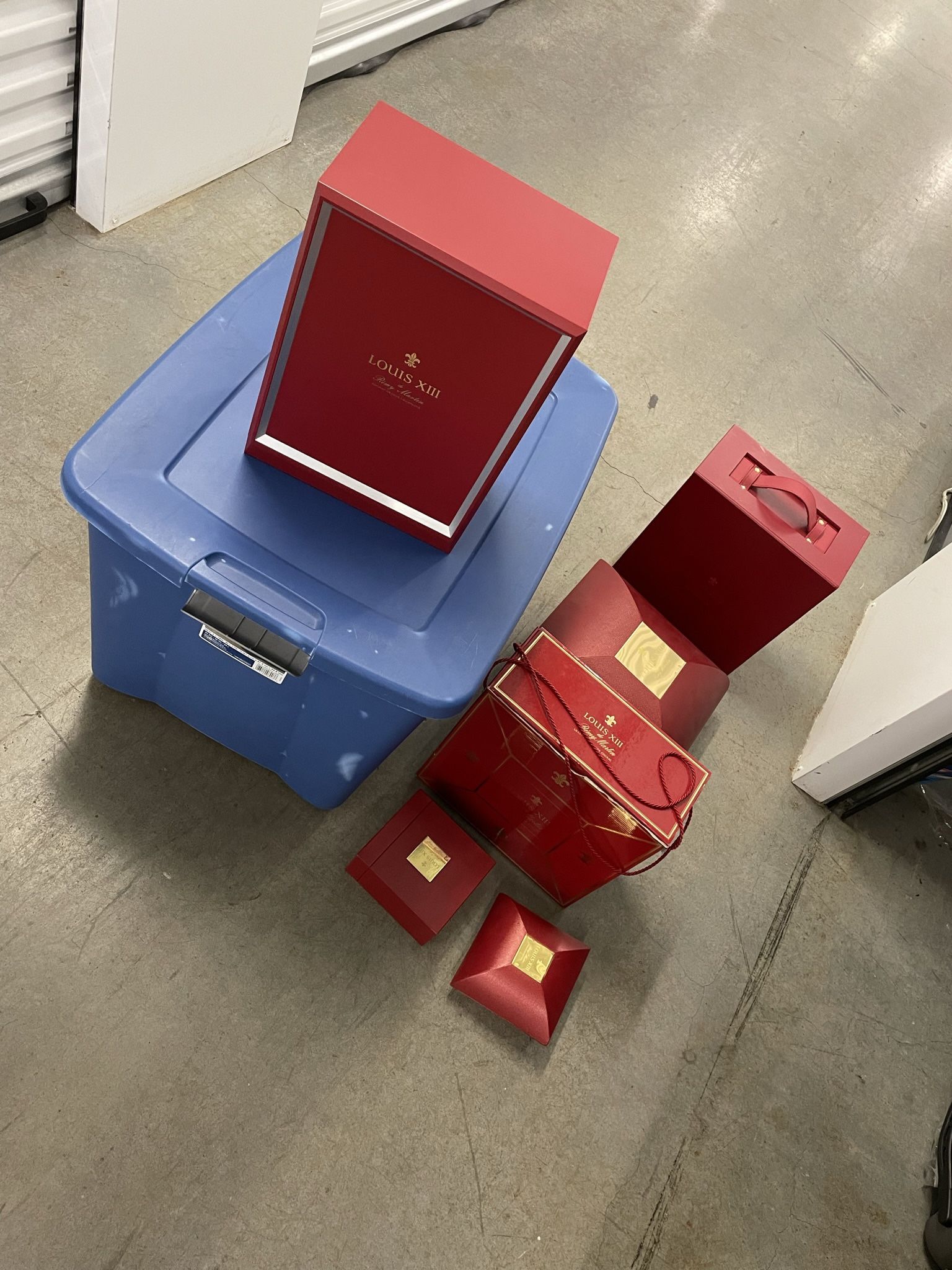 Remy Martin Louis XIII Cognac Bottle (empty) Baccarat crystal bottle