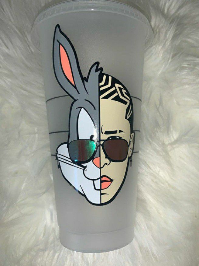 Bad bunny personalized Starbucks cup