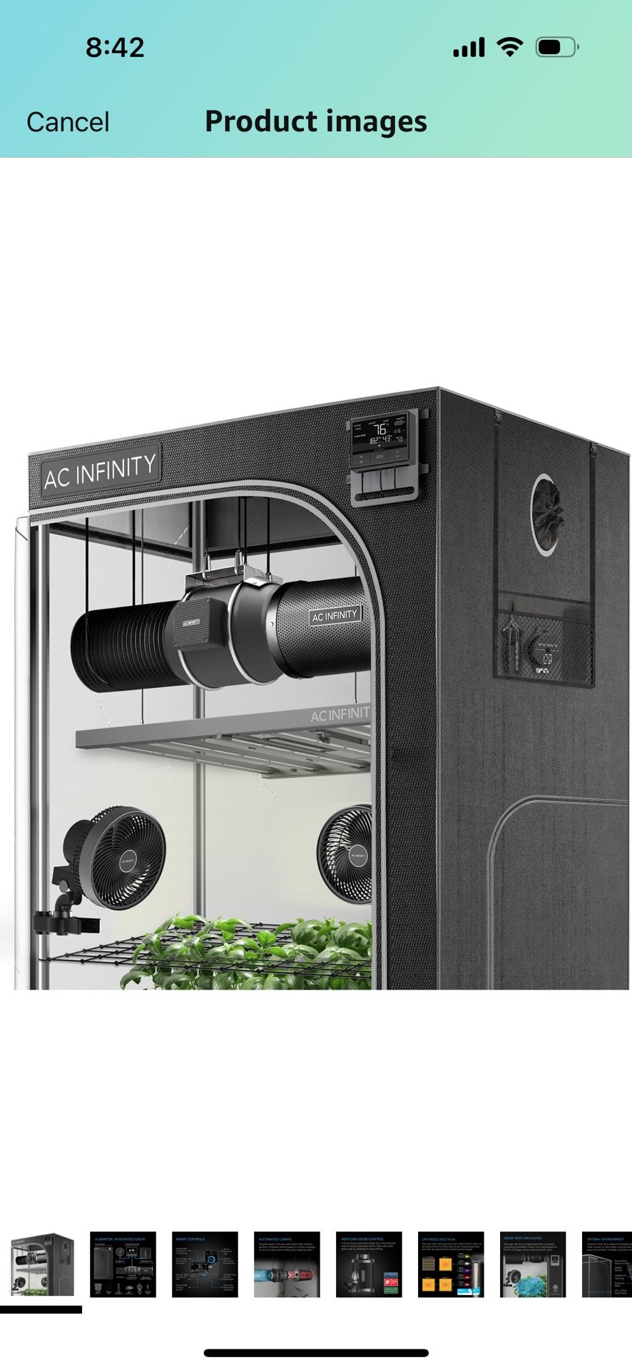 AC INFINITY ADVANCE GROW SYSTEM PRO (Retails $1500+)