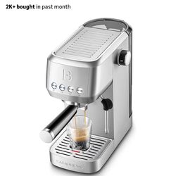CASABREWS 3700 Essential Espresso Machine 20 Bar, Stainless Steel Cappuccino & Latte Machine with Steam Frother