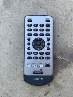 Sony dvd mobile remote control