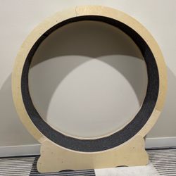 Large Wooden Cat Exercise Wheel 52” XXL