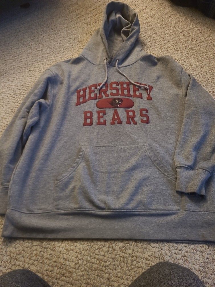 RARE HERSHEY BEARS CHAMPION SEASON JANSPORT HOODIE XL