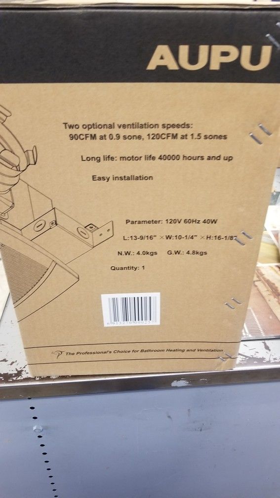 Bathroom Exhaust Fan Only.... I Have Quantity 15