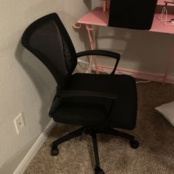 Gaming Desk Pink with LED Lights