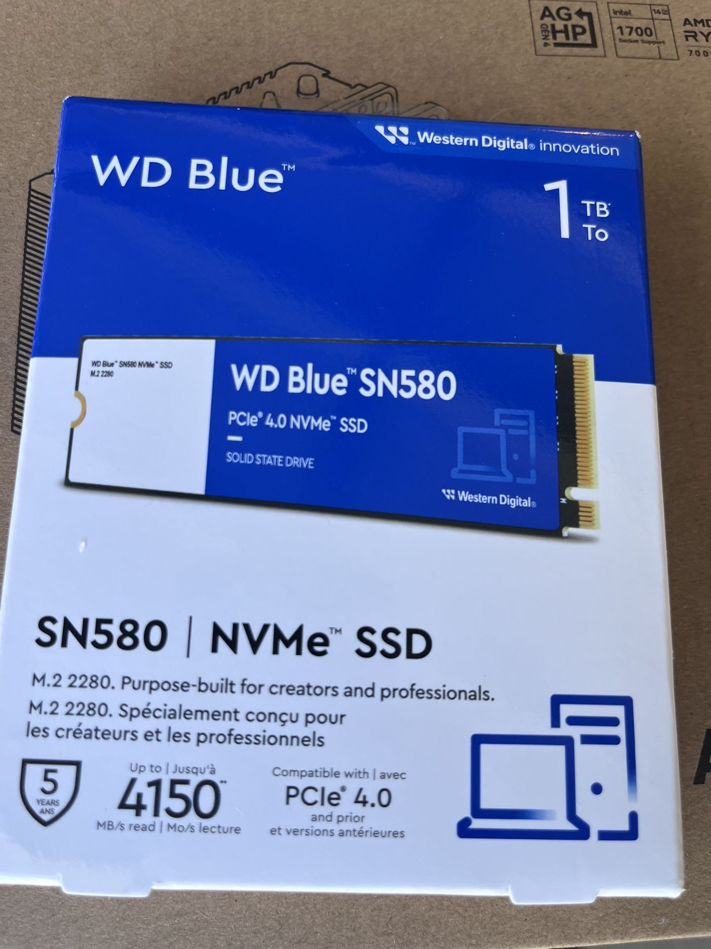 WD Blue SN580!!