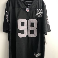 Raiders Crosby Jersey With New Patch