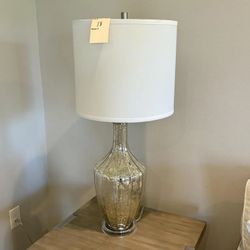 2PC Mercury Glass Table Lamps
