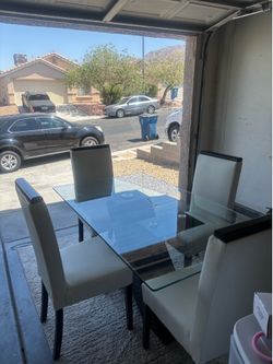 Dining set table